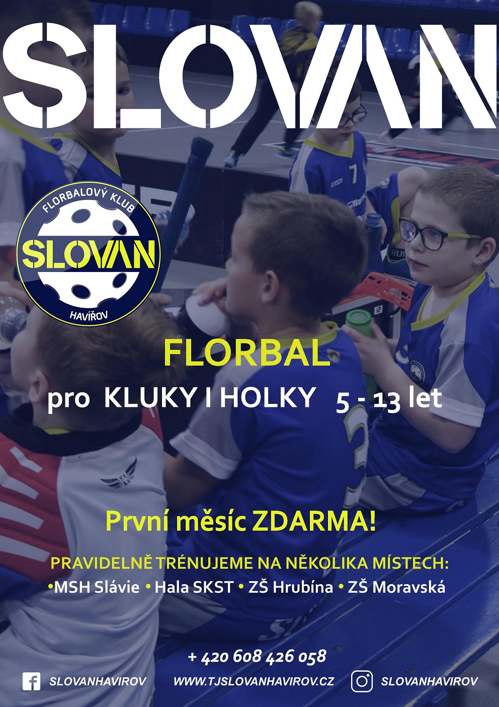 Slovan Florbal nábor